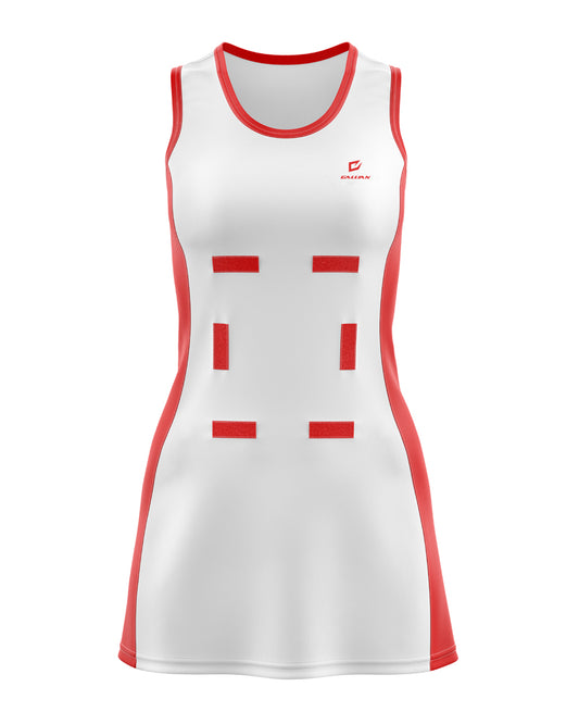 Customizable Netball Uniform with Name and Number