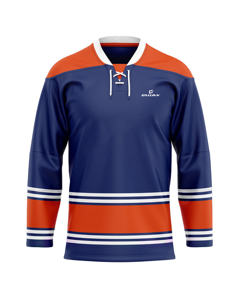 Youth Ice Hockey Jersey with Easy Care Fabric