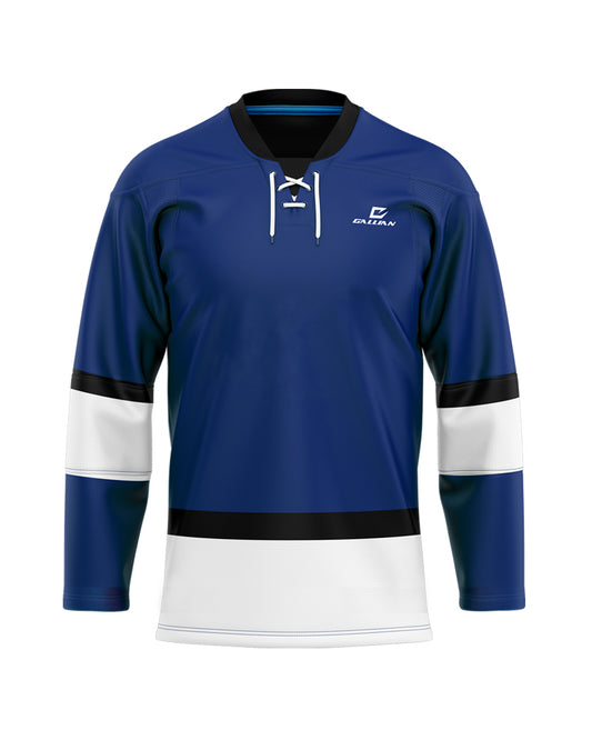 Customizable Ice Hockey Jersey with Name and Number