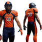 Youth Adults Custom American Football Uniform with Twill Numbers