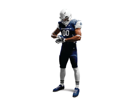 Stretchable Adults Custom American Football Uniform with Applique Numbers