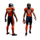 Youth Adults Custom American Football Uniform with Twill Numbers