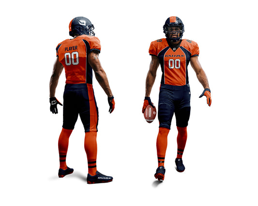 Youth Adults Custom American Football Uniform with Twill Numbers