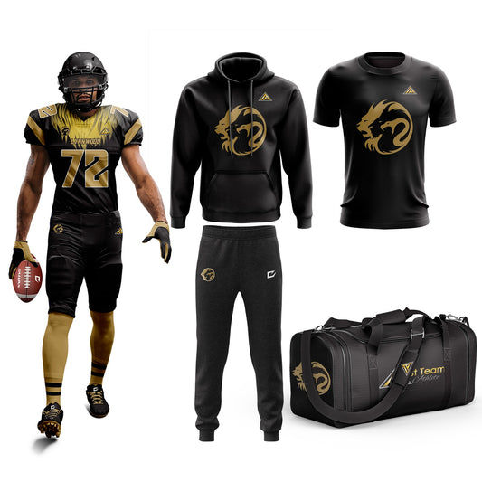 Sublimation American Football Uniform Bundle Package Adults Youth