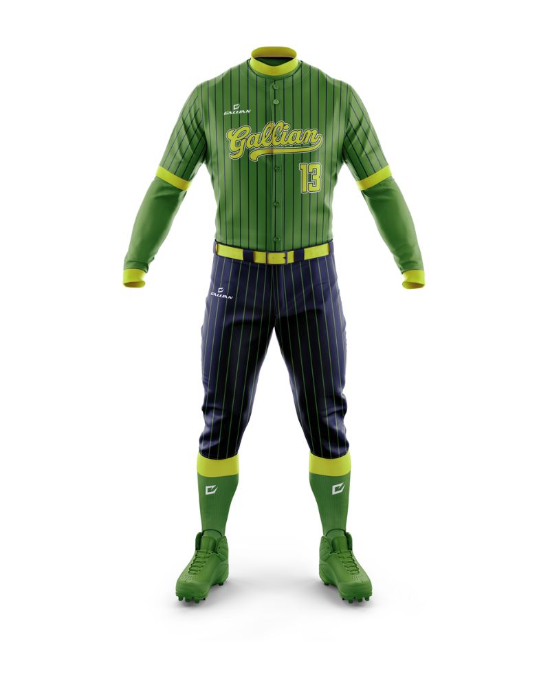 Durable Baseball Uniform with Reinforced Stitching