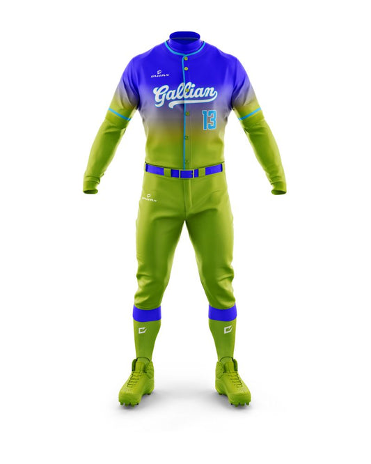 Baseball Uniform with Custom Team Logo