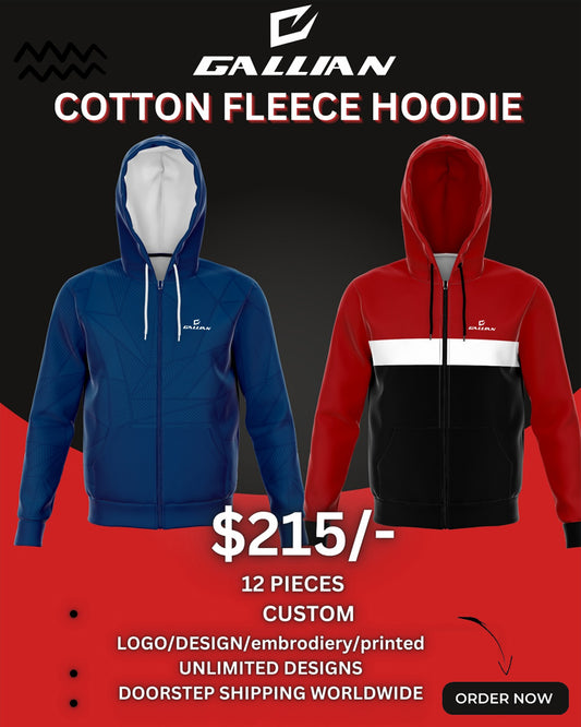 Cotton Fleece Hoodie