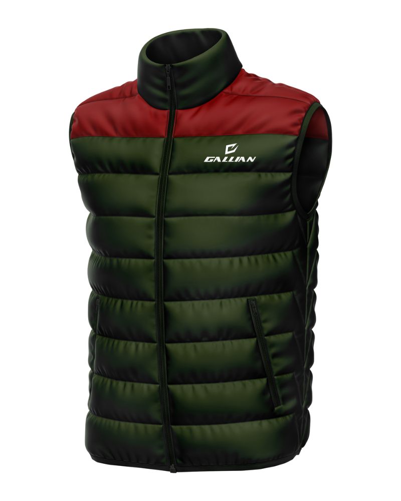 Lightweight Sleeveless Gillet Jacket with Elasticated rib Waterproof