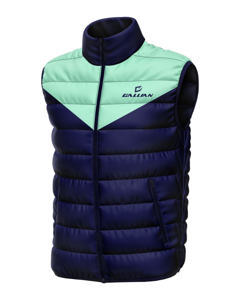 Lightweight Sleeveless Gillet Jacket with Elasticated rib Waterproof