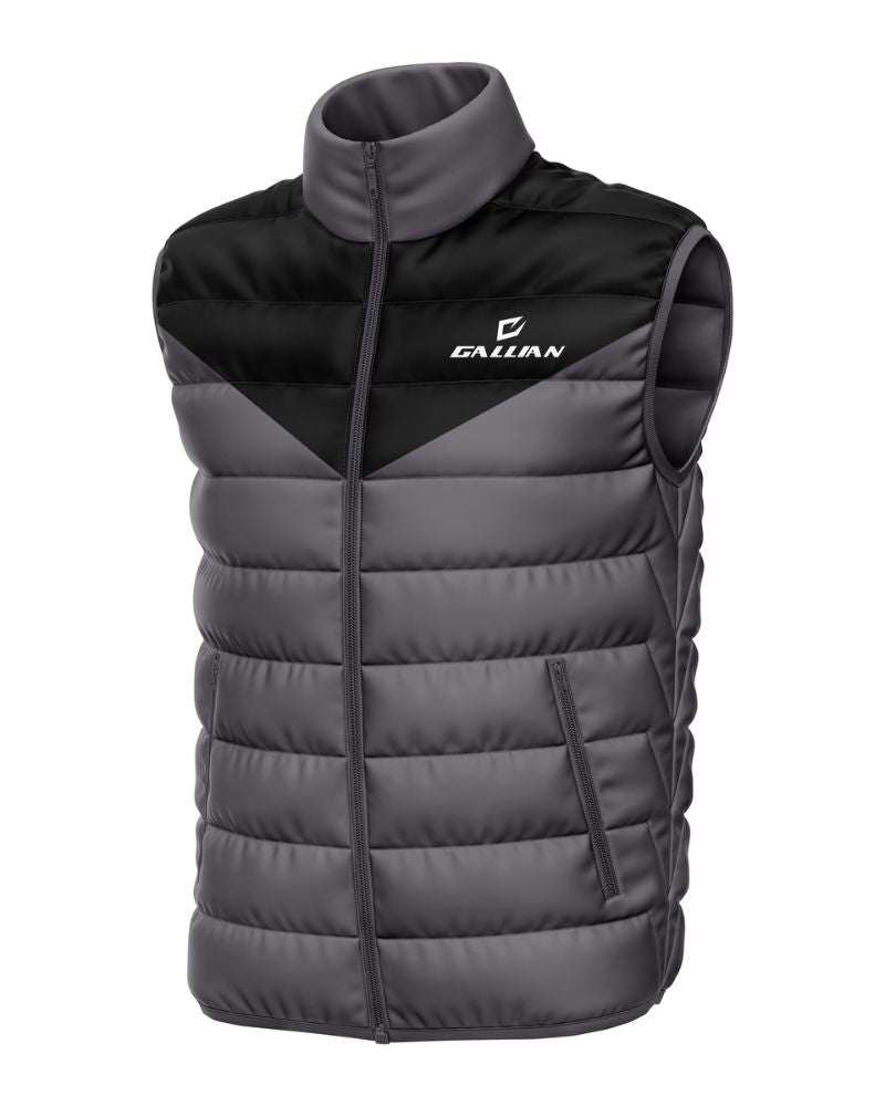 Lightweight Sleeveless Gillet Jacket with Elasticated rib Waterproof