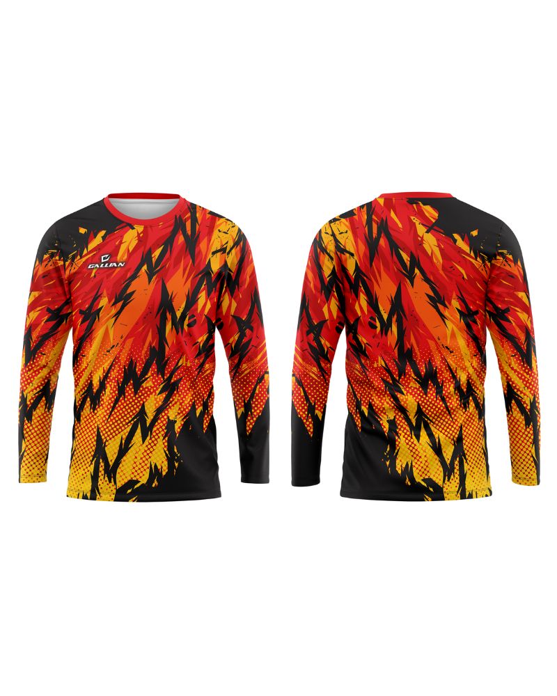 Stylish Motocross Jersey for Off-Road Adventures