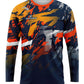 Customizable Motocross Jersey with Name and Number