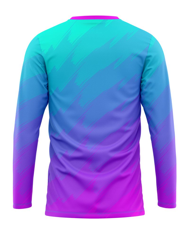 Motocross Jersey with Moisture-Wicking Technology