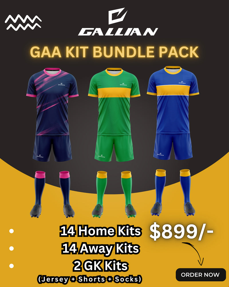 GAA Bundle Pack Offer - GAA Kits Jersey + Shorts + Socks