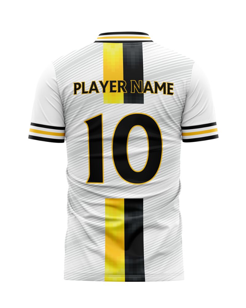 Soccer Jersey with Custom Team Logo and Design