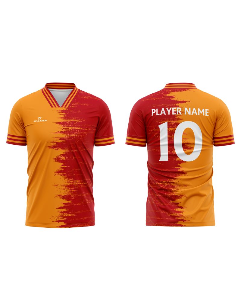 Customizable Soccer Jersey with Name and Number