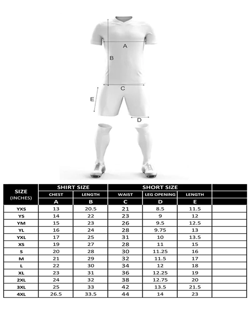 Premium Soccer Uniform Set for Teams