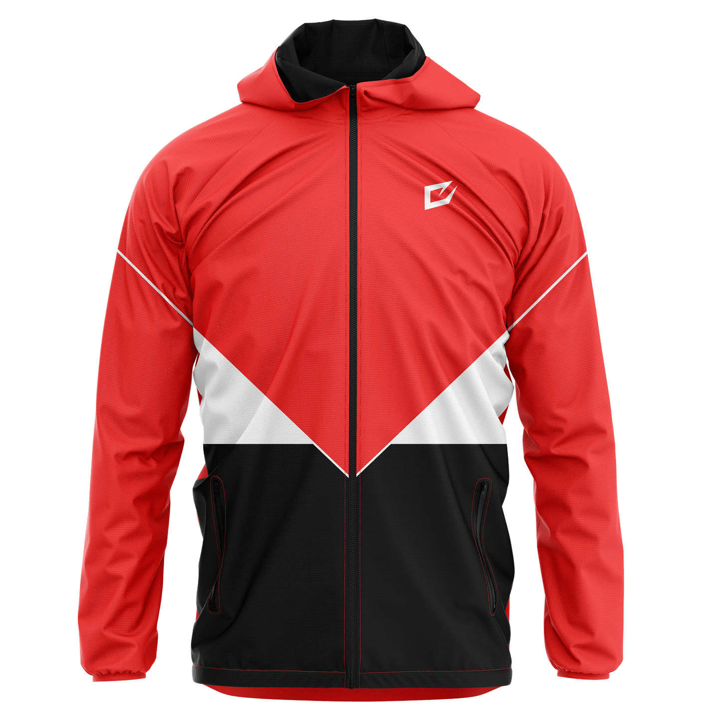 Lightweight Windbreaker Jacket with Mesh Lining Windproof adjustable hood